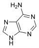 Adenine chemical structure.png